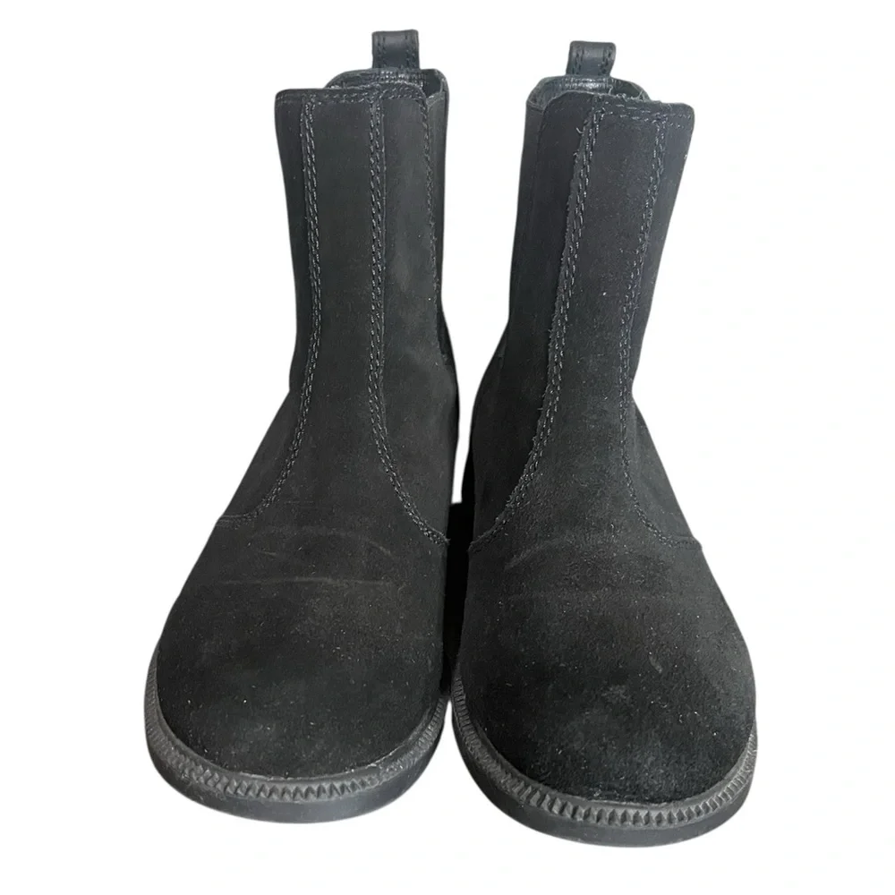 KODIAK Women's 5-inch Alma Water-Resistant Black Suede‎ Chelsea Boot Size 7.5